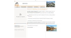 Desktop Screenshot of peakbcm.com.au